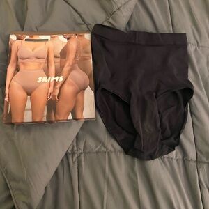 SKIMS Black High-Waist Shaping Briefs